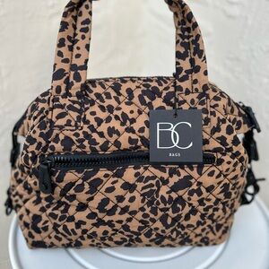 BC Quilted Mini Crossbody leopard/cheetah print Bag